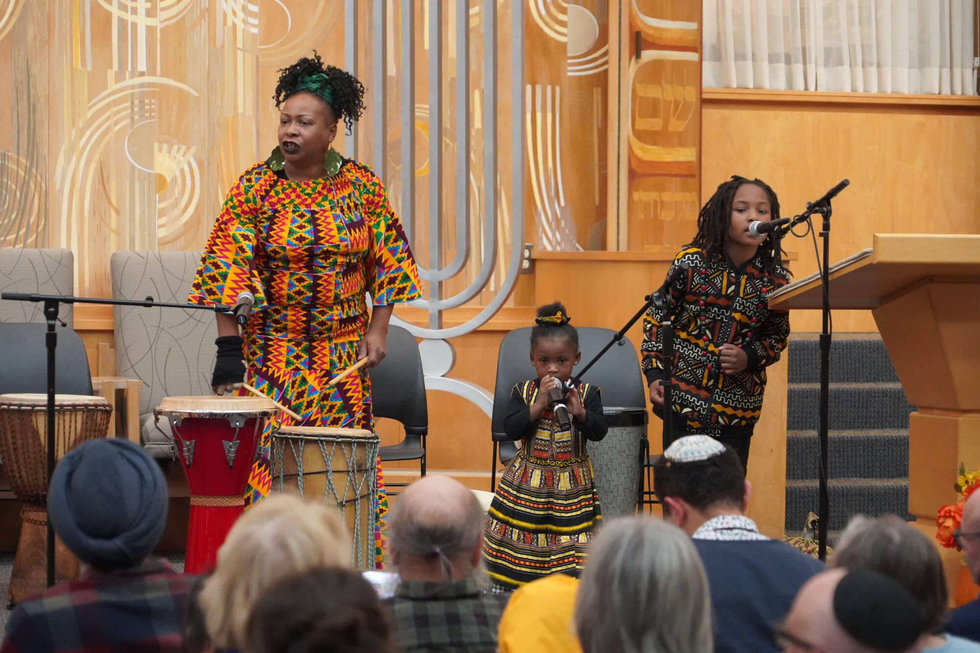 Jewels of Africa singing at the Interfaith Thanksgiving